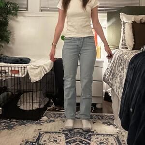 Abercrombie Curve Love Dad Jeans